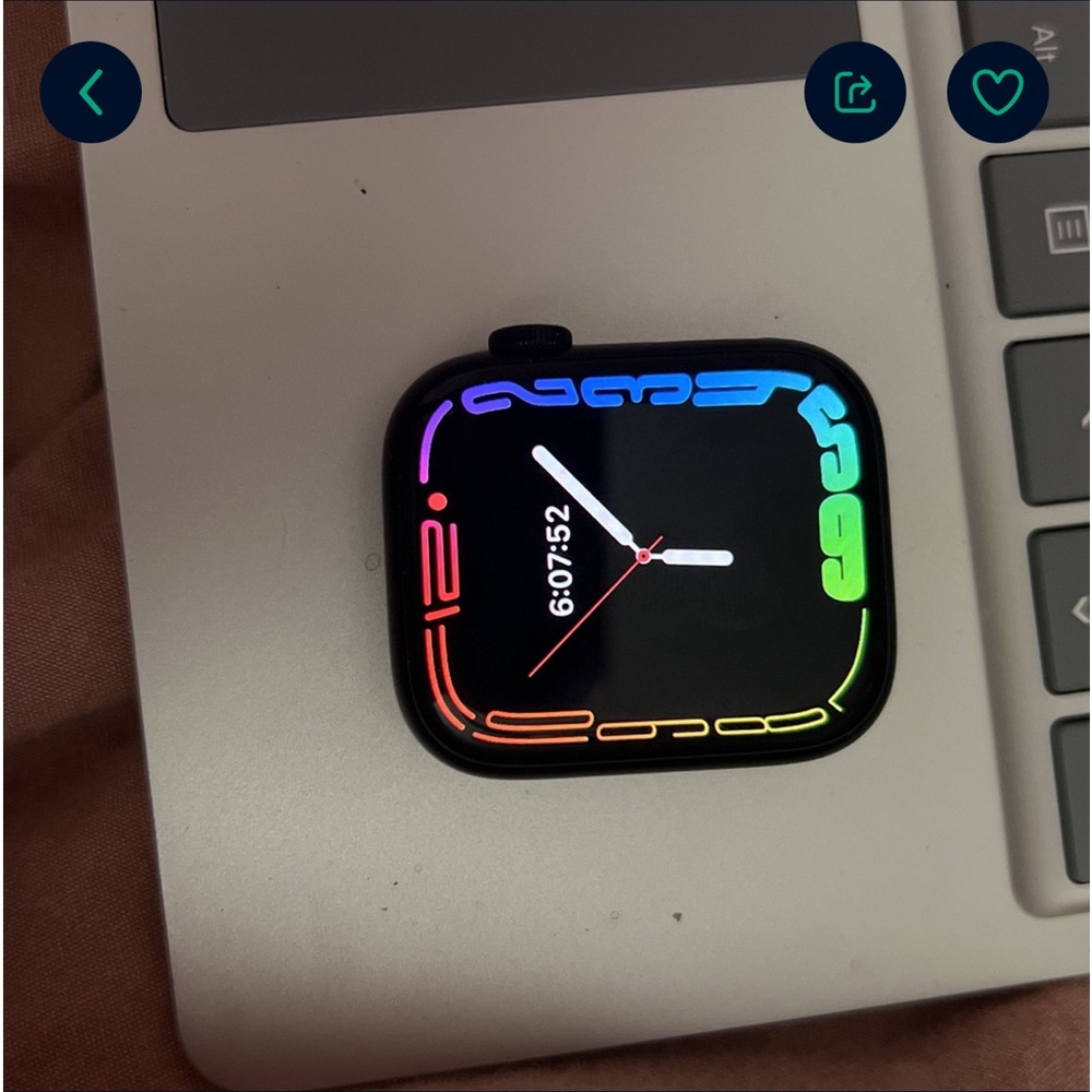 Apple Watch Series 7 SE 2nd gen 44mm perfect condition, used like 10xs